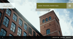 Desktop Screenshot of loraymilllofts.com